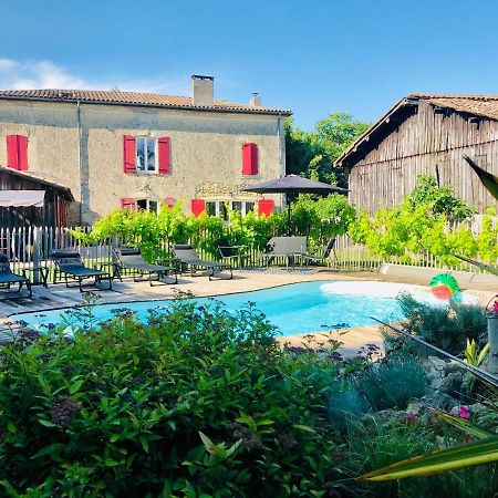 Maison D'Hotes Rouge Bordeaux Auros Kültér fotó