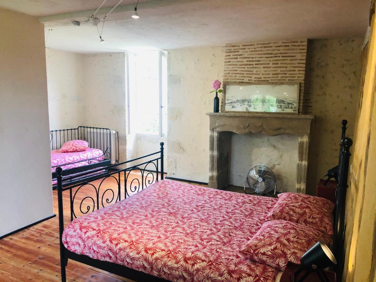Maison D'Hotes Rouge Bordeaux Auros Kültér fotó