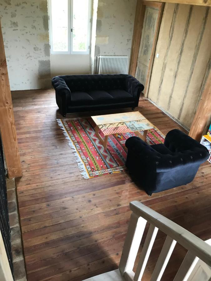 Maison D'Hotes Rouge Bordeaux Auros Kültér fotó