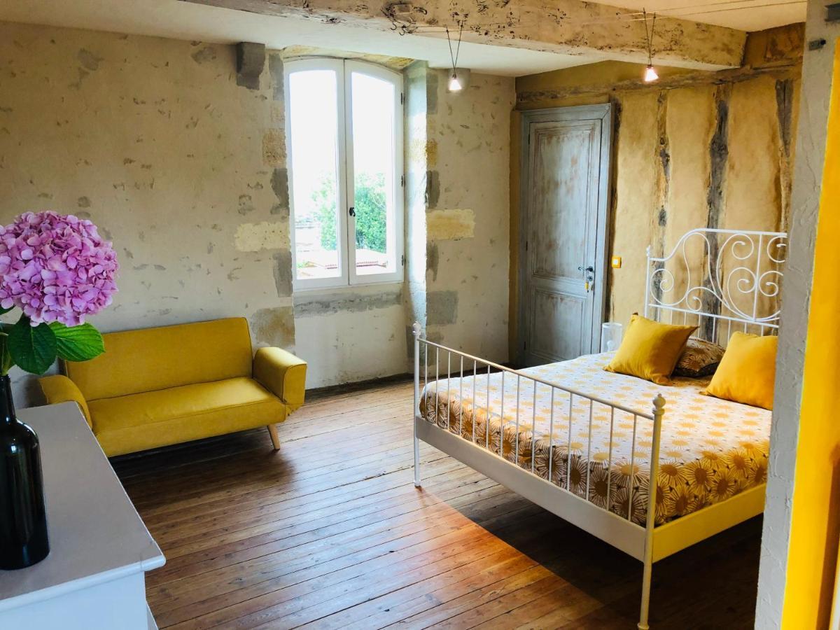 Maison D'Hotes Rouge Bordeaux Auros Kültér fotó