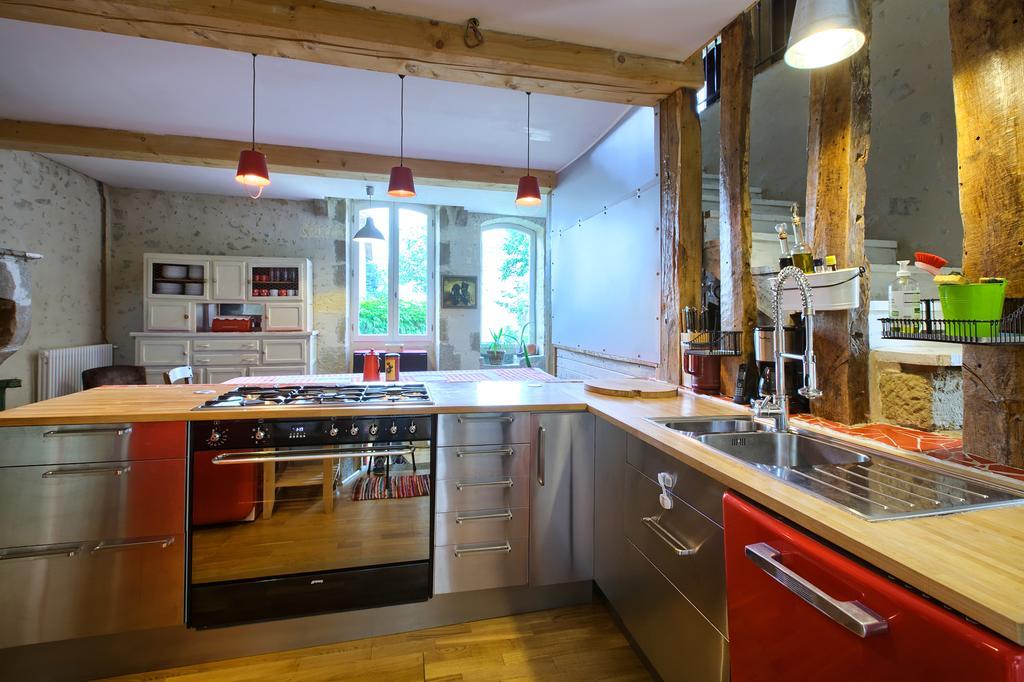 Maison D'Hotes Rouge Bordeaux Auros Kültér fotó