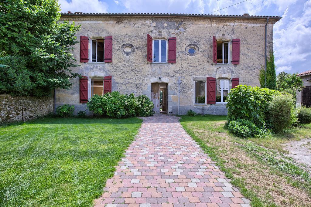 Maison D'Hotes Rouge Bordeaux Auros Kültér fotó